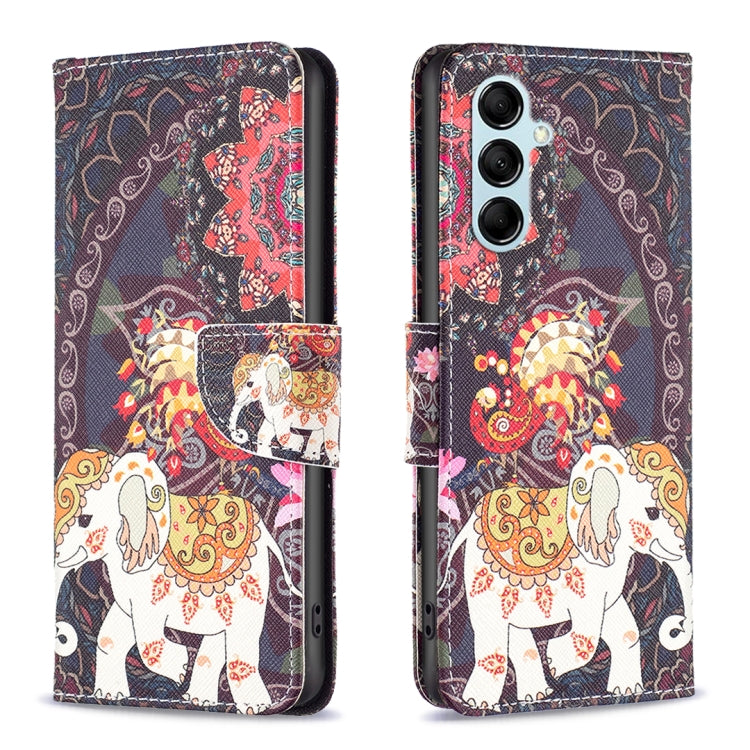 Custodia per telefono in pelle con disegno colorato, For Samsung Galaxy A24 4G, For Samsung Galaxy M14 5G
