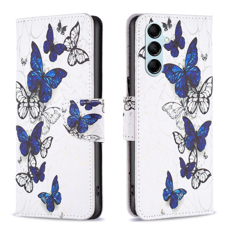 Custodia per telefono in pelle con disegno colorato, For Samsung Galaxy A24 4G, For Samsung Galaxy M14 5G
