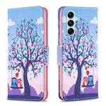 Custodia per telefono in pelle con disegno colorato, For Samsung Galaxy A24 4G, For Samsung Galaxy M14 5G