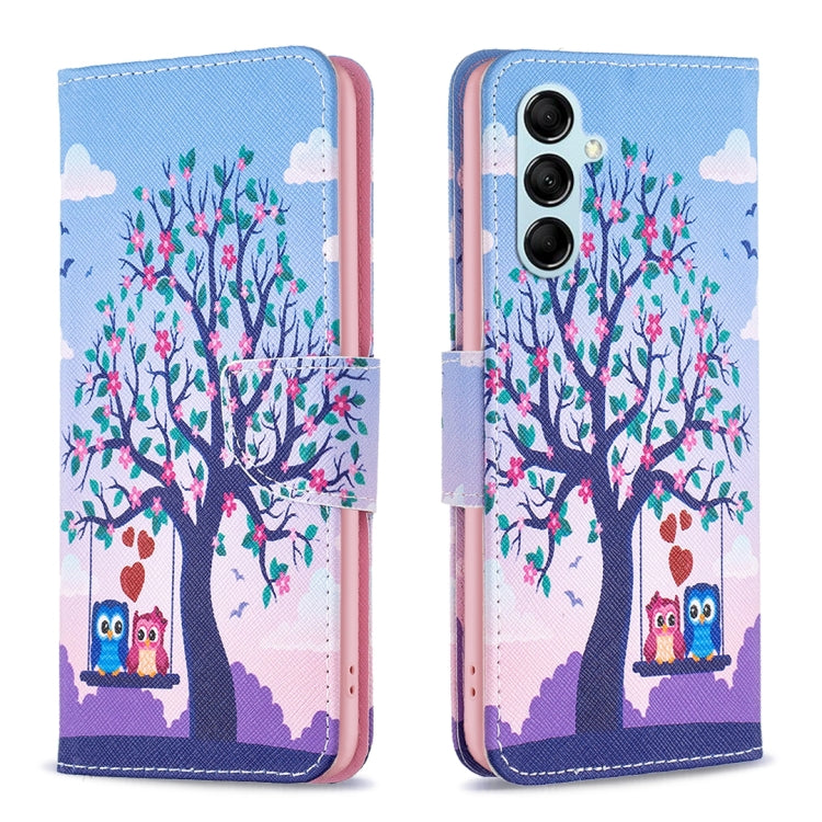 Custodia per telefono in pelle con disegno colorato, For Samsung Galaxy A24 4G, For Samsung Galaxy M14 5G