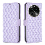 Custodia per telefono a conchiglia in pelle con portafoglio Diamond Lattice, For OPPO Find X6 5G, For OPPO Find X6 Pro 5G, For Realme C55, For Xiaomi Redmi Note 12 4G Global