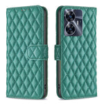 Custodia per telefono a conchiglia in pelle con portafoglio Diamond Lattice, For OPPO Find X6 5G, For OPPO Find X6 Pro 5G, For Realme C55, For Xiaomi Redmi Note 12 4G Global