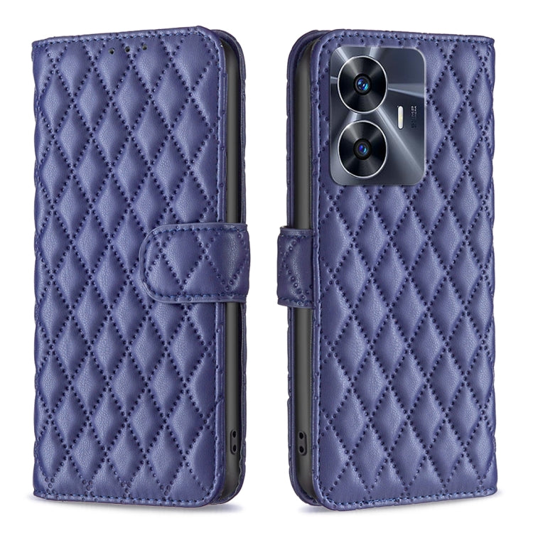 Custodia per telefono a conchiglia in pelle con portafoglio Diamond Lattice, For OPPO Find X6 5G, For OPPO Find X6 Pro 5G, For Realme C55, For Xiaomi Redmi Note 12 4G Global