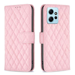 Custodia per telefono a conchiglia in pelle con portafoglio Diamond Lattice, For OPPO Find X6 5G, For OPPO Find X6 Pro 5G, For Realme C55, For Xiaomi Redmi Note 12 4G Global