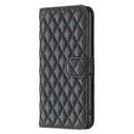 Custodia per telefono a conchiglia in pelle con portafoglio Diamond Lattice, For Samsung Galaxy A24 4G, For Samsung Galaxy M14 5G, For Nokia G22