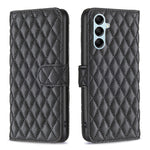 Custodia per telefono a conchiglia in pelle con portafoglio Diamond Lattice, For Samsung Galaxy A24 4G, For Samsung Galaxy M14 5G, For Nokia G22