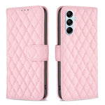 Custodia per telefono a conchiglia in pelle con portafoglio Diamond Lattice, For Samsung Galaxy A24 4G, For Samsung Galaxy M14 5G, For Nokia G22