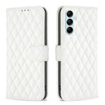 Custodia per telefono a conchiglia in pelle con portafoglio Diamond Lattice, For Samsung Galaxy A24 4G, For Samsung Galaxy M14 5G, For Nokia G22