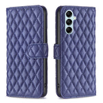 Custodia per telefono a conchiglia in pelle con portafoglio Diamond Lattice, For Samsung Galaxy A24 4G, For Samsung Galaxy M14 5G, For Nokia G22