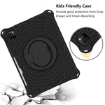 Custodia protettiva per tablet in silicone Spider King, For iPad Pro 11 inch / Air 5 / Air 4, For iPad Air 3 10.5 / Pro 10.5, For iPad 10.2 2021 / 2021 / 2019, For iPad 9.7 2018 / 2017