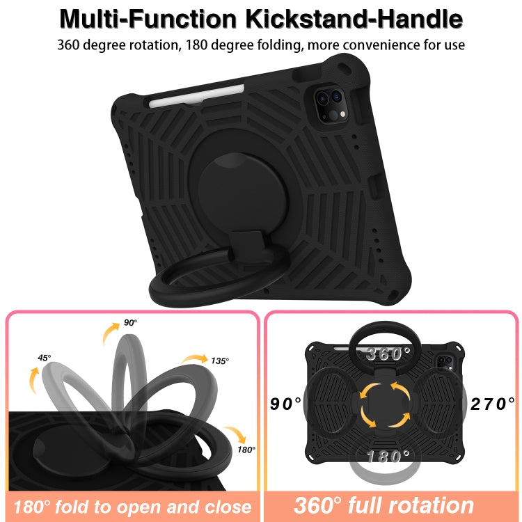 Custodia protettiva per tablet in silicone Spider King, For iPad Pro 11 inch / Air 5 / Air 4, For iPad Air 3 10.5 / Pro 10.5, For iPad 10.2 2021 / 2021 / 2019, For iPad 9.7 2018 / 2017