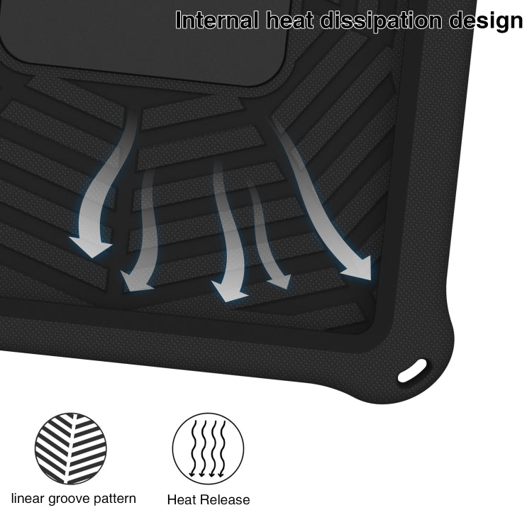 Custodia protettiva per tablet in silicone Spider King, For iPad Pro 11 inch / Air 5 / Air 4, For iPad Air 3 10.5 / Pro 10.5, For iPad 10.2 2021 / 2021 / 2019, For iPad 9.7 2018 / 2017