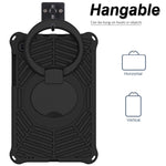 Custodia protettiva per tablet in silicone Spider King, For Samsung Galaxy Tab S6 Lite P610, For Samsung Galaxy Tab A8 10.5 X205 / X200, For Samsung Galaxy Tab A 10.1 2019 T510, For Samsung Galaxy Tab A 8.4 2020 SM-T307