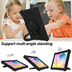 Custodia protettiva per tablet in silicone Spider King, For Samsung Galaxy Tab S6 Lite P610, For Samsung Galaxy Tab A8 10.5 X205 / X200, For Samsung Galaxy Tab A 10.1 2019 T510, For Samsung Galaxy Tab A 8.4 2020 SM-T307