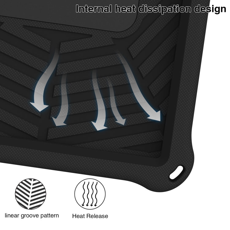 Custodia protettiva per tablet in silicone Spider King, For Samsung Galaxy Tab S6 Lite P610, For Samsung Galaxy Tab A8 10.5 X205 / X200, For Samsung Galaxy Tab A 10.1 2019 T510, For Samsung Galaxy Tab A 8.4 2020 SM-T307