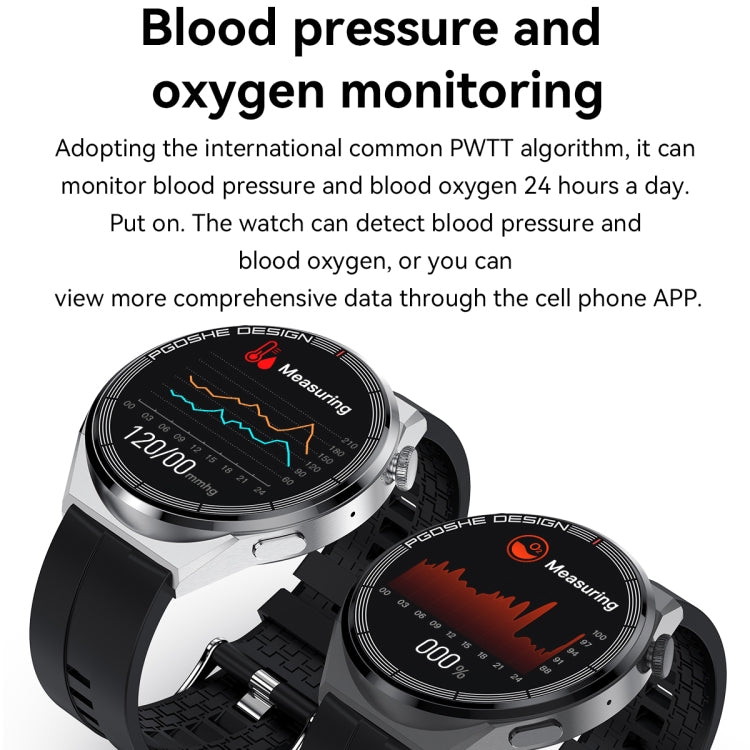 PG3 Pro Smart Watch con schermo TFT da 1,41 pollici, supporta il monitoraggio della frequenza cardiaca / della pressione sanguigna