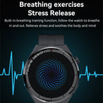 PG3 Pro Smart Watch con schermo TFT da 1,41 pollici, supporta il monitoraggio della frequenza cardiaca / della pressione sanguigna