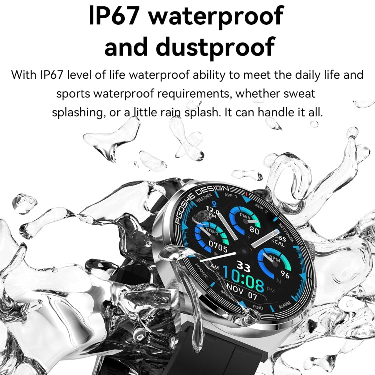 PG3 Pro Smart Watch con schermo TFT da 1,41 pollici, supporta il monitoraggio della frequenza cardiaca / della pressione sanguigna