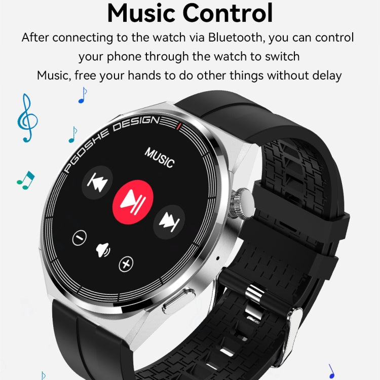 PG3 Pro Smart Watch con schermo TFT da 1,41 pollici, supporta il monitoraggio della frequenza cardiaca / della pressione sanguigna