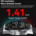 PG3 Pro Smart Watch con schermo TFT da 1,41 pollici, supporta il monitoraggio della frequenza cardiaca / della pressione sanguigna