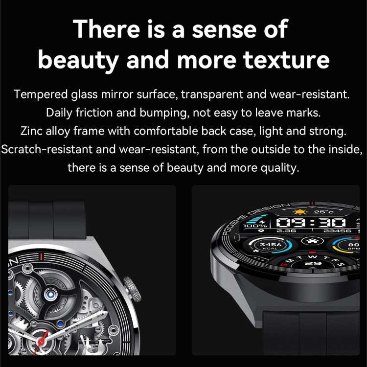 PG3 Pro Smart Watch con schermo TFT da 1,41 pollici, supporta il monitoraggio della frequenza cardiaca / della pressione sanguigna