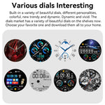 PG3 Pro Smart Watch con schermo TFT da 1,41 pollici, supporta il monitoraggio della frequenza cardiaca / della pressione sanguigna