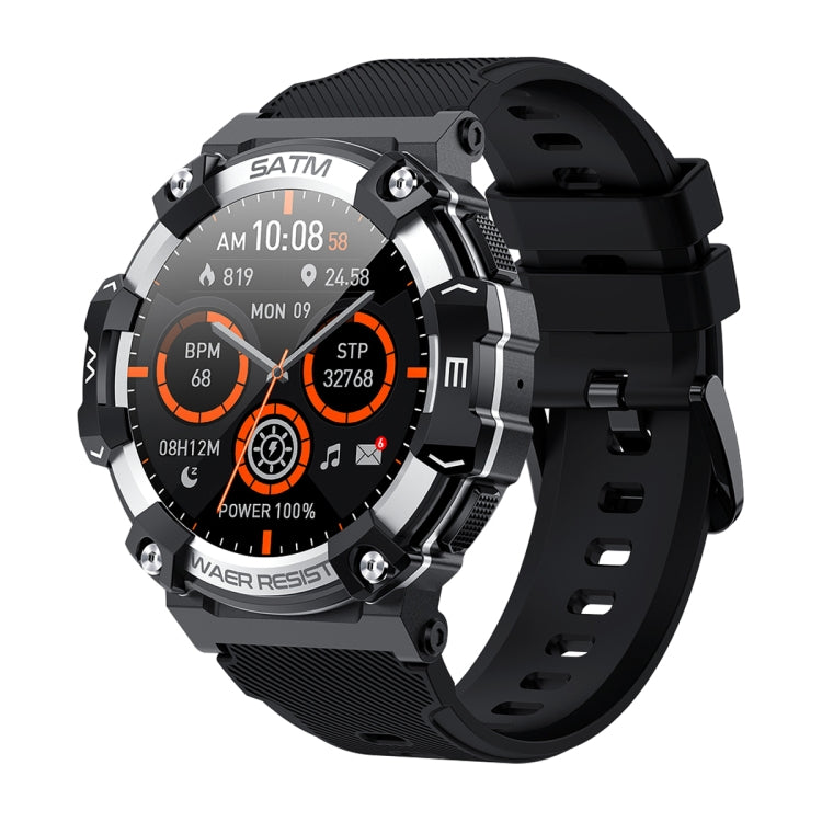 PG666 Smart Watch con chiamata Bluetooth con schermo TFT da 1,39 pollici, supporto per il monitoraggio della frequenza cardiaca/pressione sanguigna
