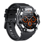 PG666 Smart Watch con chiamata Bluetooth con schermo TFT da 1,39 pollici, supporto per il monitoraggio della frequenza cardiaca/pressione sanguigna
