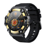 PG666 Smart Watch con chiamata Bluetooth con schermo TFT da 1,39 pollici, supporto per il monitoraggio della frequenza cardiaca/pressione sanguigna