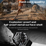 PG666 Smart Watch con chiamata Bluetooth con schermo TFT da 1,39 pollici, supporto per il monitoraggio della frequenza cardiaca/pressione sanguigna