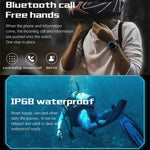 PG666 Smart Watch con chiamata Bluetooth con schermo TFT da 1,39 pollici, supporto per il monitoraggio della frequenza cardiaca/pressione sanguigna