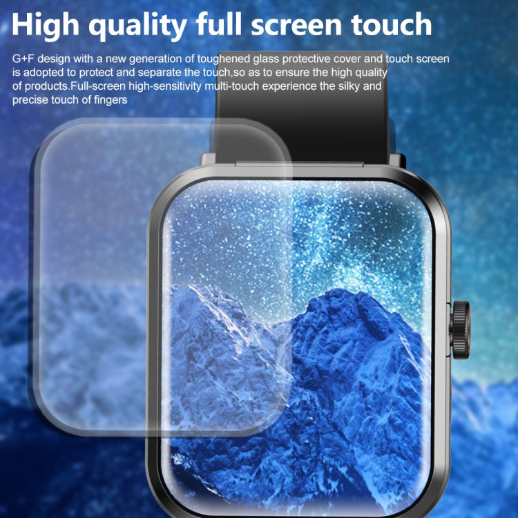 S6 TWS Auricolare 1,91 pollici Supporto per braccialetto intelligente Chiamata Bluetooth / Monitoraggio della salute
