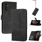 Custodia per cellulare in pelle con vibrazione Cubic Skin Feel, For Samsung Galaxy A14 5G, For Samsung Galaxy A34 5G, For Samsung Galaxy A54 5G