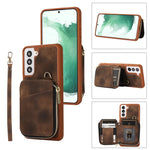 Custodia per telefono con cover posteriore per borsa con cerniera, For Samsung Galaxy S23 5G, For Samsung Galaxy S23+ 5G, For Samsung Galaxy S23 Ultra 5G, For Samsung Galaxy S22 5G