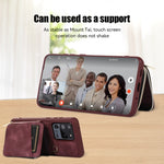 Custodia per telefono con cover posteriore per borsa con cerniera, For Samsung Galaxy S20 Ultra, For Samsung Galaxy S20 FE