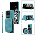 Custodia per telefono con cover posteriore per borsa con cerniera, For Samsung Galaxy S20 Ultra, For Samsung Galaxy S20 FE