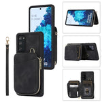 Custodia per telefono con cover posteriore per borsa con cerniera, For Samsung Galaxy S20 Ultra, For Samsung Galaxy S20 FE