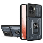 Custodia per telefono scorrevole Camshield TPU + PC con slot per schede, For Motorola Edge 30 Ultra 5G, For OPPO A17 4G, For Realme 10 4G
