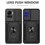 Custodia per telefono scorrevole Camshield TPU + PC con slot per schede, For Motorola Edge 30 Ultra 5G, For OPPO A17 4G, For Realme 10 4G