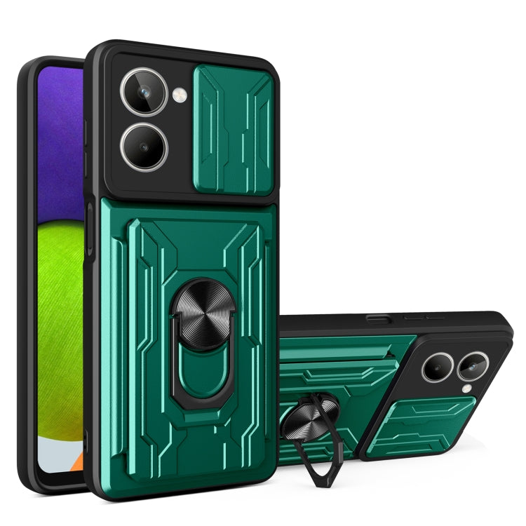 Custodia per telefono scorrevole Camshield TPU + PC con slot per schede, For Motorola Edge 30 Ultra 5G, For OPPO A17 4G, For Realme 10 4G