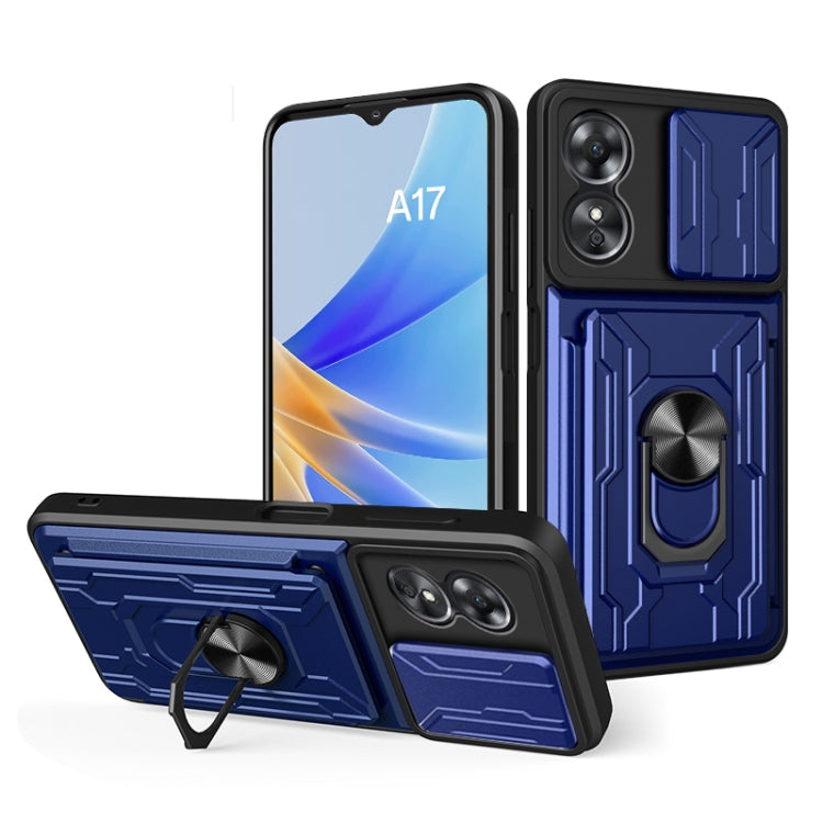 Custodia per telefono scorrevole Camshield TPU + PC con slot per schede, For Motorola Edge 30 Ultra 5G, For OPPO A17 4G, For Realme 10 4G