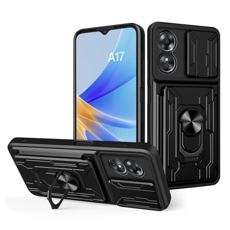 Custodia per telefono scorrevole Camshield TPU + PC con slot per schede, For Motorola Edge 30 Ultra 5G, For OPPO A17 4G, For Realme 10 4G