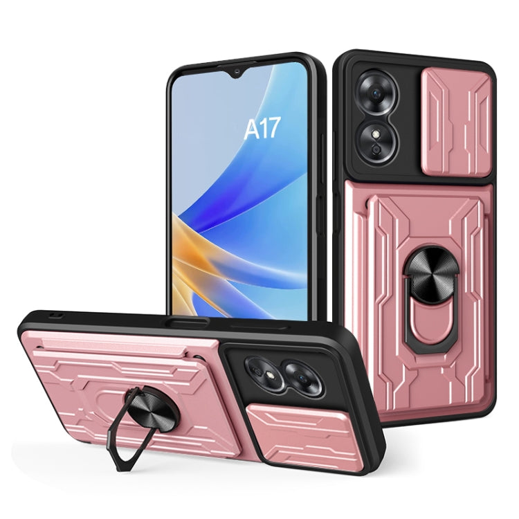 Custodia per telefono scorrevole Camshield TPU + PC con slot per schede, For Motorola Edge 30 Ultra 5G, For OPPO A17 4G, For Realme 10 4G