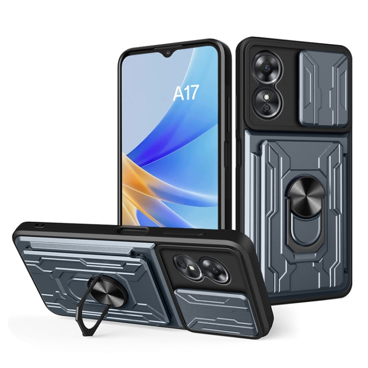 Custodia per telefono scorrevole Camshield TPU + PC con slot per schede, For Motorola Edge 30 Ultra 5G, For OPPO A17 4G, For Realme 10 4G