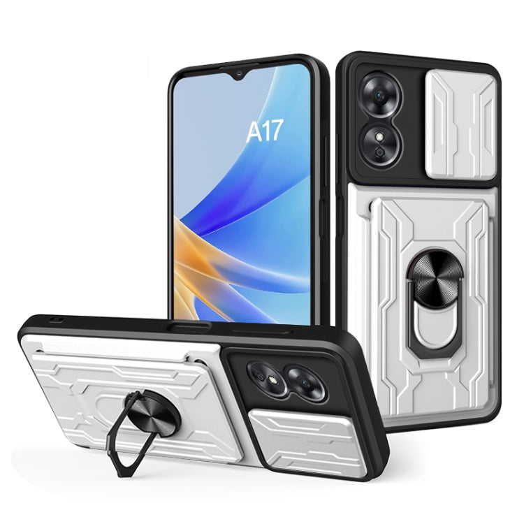 Custodia per telefono scorrevole Camshield TPU + PC con slot per schede, For Motorola Edge 30 Ultra 5G, For OPPO A17 4G, For Realme 10 4G