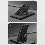 Custodia per telefono scorrevole Camshield TPU + PC con slot per schede, For Samsung Galaxy A14 5G / 4G