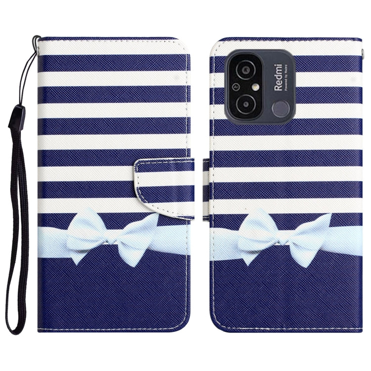 Custodia per telefono in pelle con disegno colorato, For Xiaomi Redmi 12C