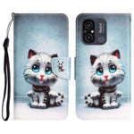 Custodia per telefono in pelle con disegno colorato, For Xiaomi Redmi 12C