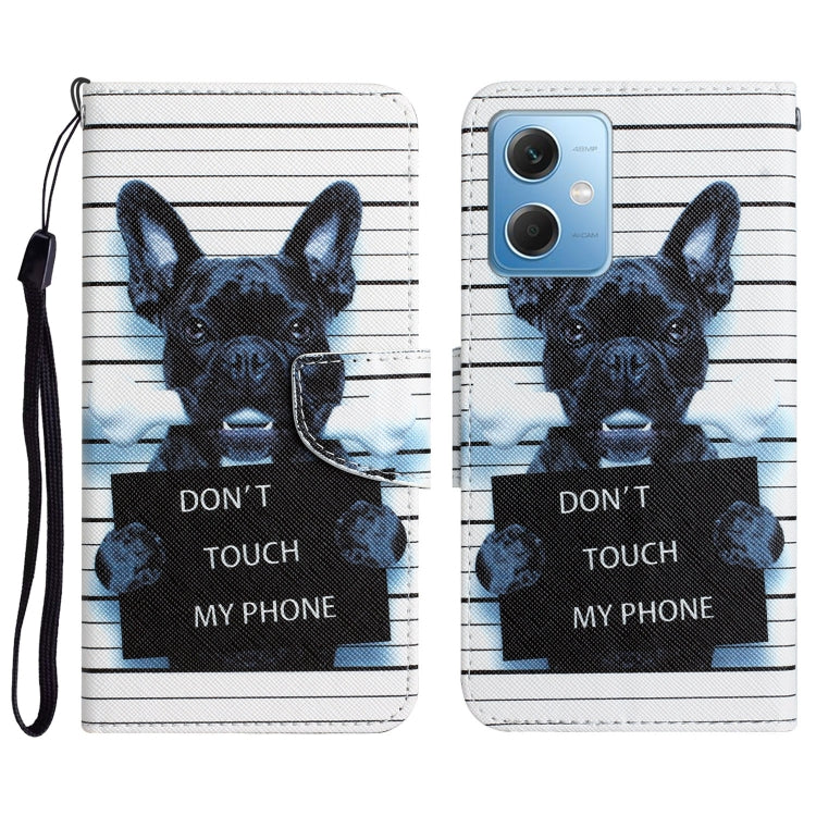Custodia per telefono in pelle con disegno colorato, For Xiaomi Redmi Note 12 5G Global/Poco X5