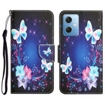 Custodia per telefono in pelle con disegno colorato, For Xiaomi Redmi Note 12 5G Global/Poco X5